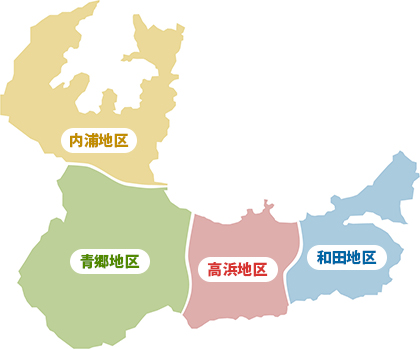 PC用高浜4地区エリアマップ